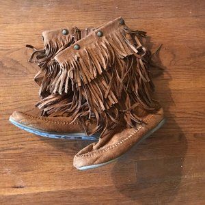 Fringe Boots